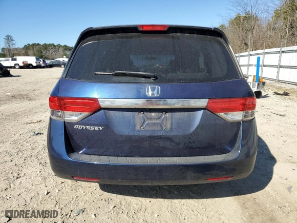 2014 Honda Odyssey LX with VIN 5FNRL5H24EB090456, listed as a Copart auction lot 48709045 with 145,263 mi miles and Clean Title. Bid and sale history available at carsss.com. Image 6.