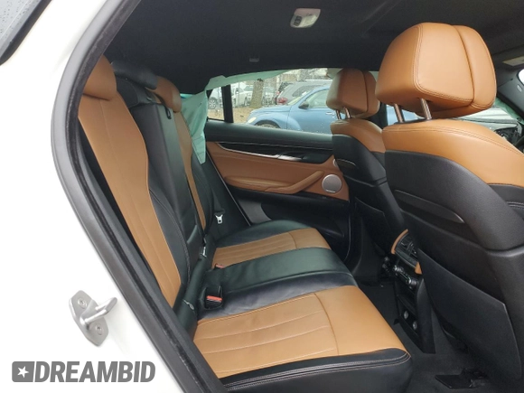 2016 BMW X6 xDrive35i with VIN 5UXKU2C55G0N78815, listed as a Copart auction lot 35872463 with 0 mi miles. Bid and sale history available at carsss.com. Image 10.