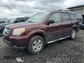 2007 Honda Pilot LX z VIN 2HKYF18117H529247, wystawiony jako Copart lot #52453585 z przebiegiem 291 910 mil mil oraz Szkoda całkowita • Salvage title. Historia ofert i sprzedaży dostępna na DreamBid. Obrazek 1.