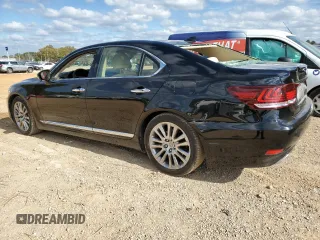 2015 Lexus LS 460 with VIN JTHBL5EF5F5136712, listed as a Copart auction lot 80684844 with 38,303 mi miles and Salvage title. Bid and sale history available at DreamBid. Image 2.
