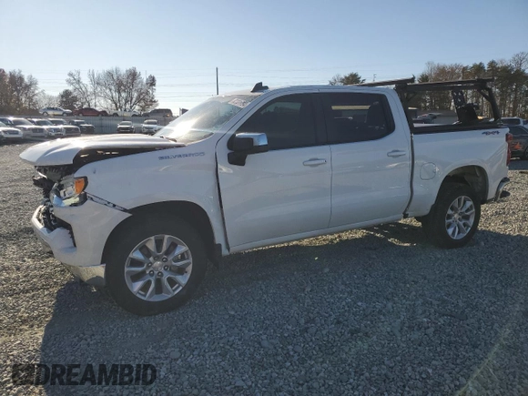 2022 Chevrolet Silverado 1500 LT with VIN 1GCPDDEK2NZ570086, listed as a Copart auction lot 82331784 with 86,026 mi miles and Salvage Title. Bid and sale history available at DreamBid. Image 1.