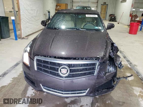 2014 Cadillac ATS Luxury AWD z VIN 1G6AH5RX0E0116304, wystawiony jako Copart lot #55971245 z przebiegiem 42 088 mil mil oraz Szkody całkowita. Historia ofert i sprzedaży dostępna na DreamBid. Obrazek 5.