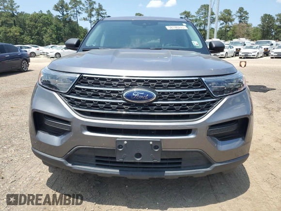 2022 Ford Explorer XLT with VIN 1FMSK7DH7NGA04682, listed as a Copart auction lot 58146245 with 66,447 mi miles and Salvage title. Bid and sale history available at DreamBid. Image 5.