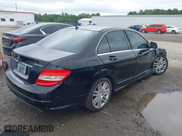 2009 Mercedes-Benz C 300 Sport with VIN WDDGF81X59F269490, listed as a IAAI auction lot 42257386 with 172,450 mi miles and . Bid and sale history available at DreamBid. Image 4.