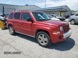 2007 Jeep Patriot Limited with VIN 1J8FF48W27D320375, listed as a Copart auction lot 59554445 with 223,495 mi miles and Salvage title. Bid and sale history available at DreamBid. Image 4.
