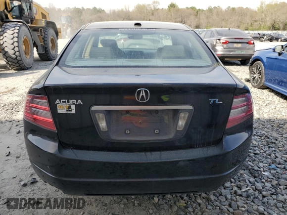 2008 Acura TL with VIN 19UUA66288A049819, listed as a Copart auction lot 49431255 with 154,967 mi miles and Salvage Title. Bid and sale history available at carsss.com. Image 6.