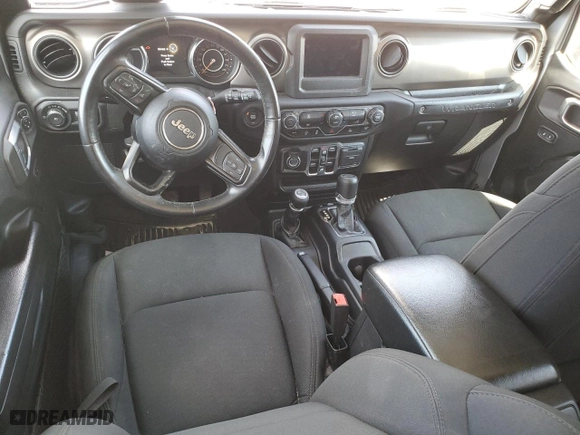 2021 Jeep Wrangler Unlimited Sport S with VIN 1C4HJXDN1MW527949, listed as a Copart auction lot 47045385 with 90,352 mi miles and Non Repairable. Bid and sale history available at carsss.com. Image 8.