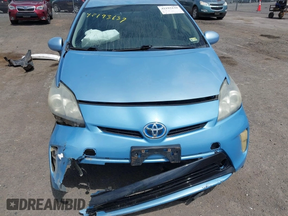 2012 Toyota Prius z VIN JTDKN3DP0C3018925, wystawiony jako IAAI lot #42193139 z przebiegiem 125 900 mil mil oraz . Historia ofert i sprzedaży dostępna na DreamBid. Obrazek 6.