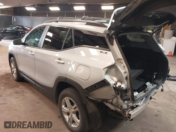 2021 GMC Terrain SLE z VIN 3GKALTEVXML374758, wystawiony jako IAAI lot #42243679 z przebiegiem 63 101 mil mil oraz . Historia ofert i sprzedaży dostępna na DreamBid. Obrazek 3.