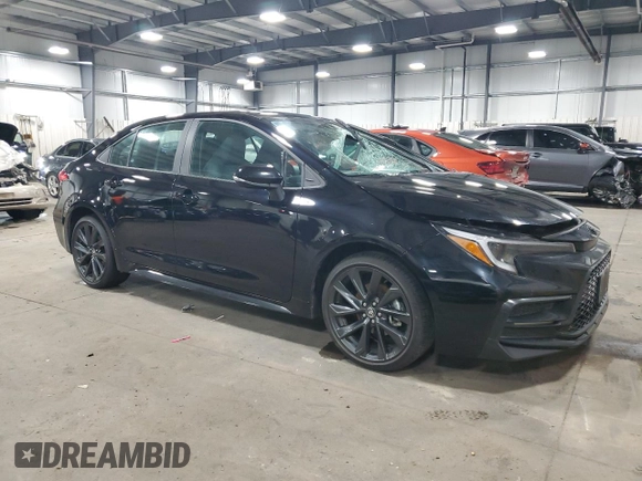 2024 Toyota Corolla SE with VIN 5YFS4MCE1RP187893, listed as a Copart auction lot 54388115 with 42,943 mi miles and Salvage Title. Bid and sale history available at DreamBid. Image 4.