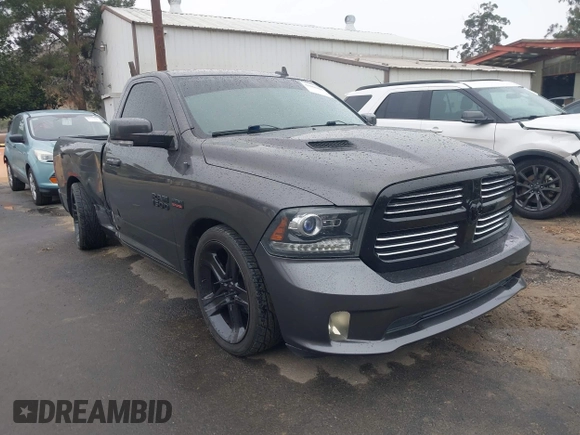 2017 Ram 1500 Sport with VIN 3C6JR6CT7HG587072, listed as a IAAI auction lot 41805007 with 88,653 mi miles and . Bid and sale history available at DreamBid. Image 1.