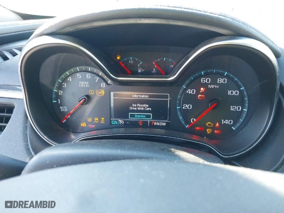 2015 Chevrolet Impala LT with VIN 2G1115SL1F9176813, listed as a IAAI auction lot 41849766 with 132,085 mi miles. Bid and sale history available at carsss.com. Image 7.