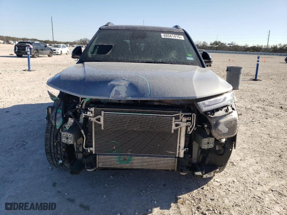 2023 Chevrolet TrailBlazer RS with VIN KL79MTSL4PB101882, listed as a Copart auction lot 48541415 with 25,158 mi miles and Salvage Title. Bid and sale history available at carsss.com. Image 5.