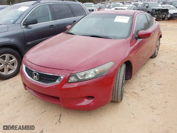 2008 Honda Accord Cpe LX-S with VIN 1HGCS12328A029527, listed as a IAAI auction lot 41448207 with 220,261 mi miles. Bid and sale history available at carsss.com. Image 2.