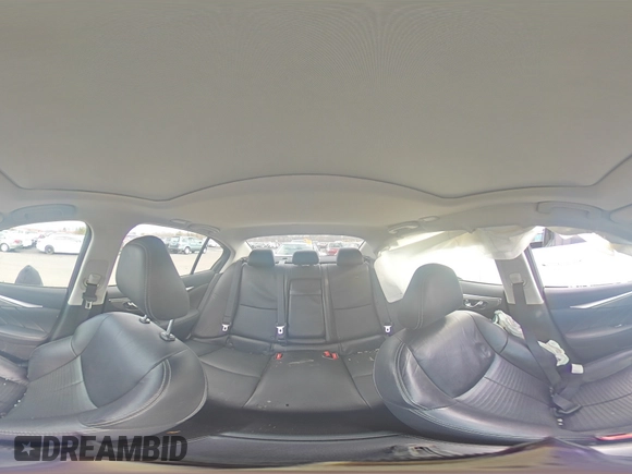 2017 Infiniti Q50 Red Sport 400 with VIN JN1FV7AR9HM870161, listed as a Copart auction lot 84621624 with 68,890 mi miles and Salvage title. Bid and sale history available at DreamBid. Image 13.