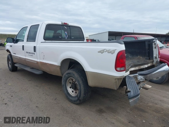 2000 Ford Super Duty F-250 XL with VIN 1FTNW21F5YEE13839, listed as a IAAI auction lot 38604393 with 288,366 mi miles. Bid and sale history available at carsss.com. Image 3.