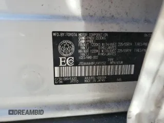 2023 Toyota Venza LE with VIN JTEAAAAH8PJ141152, listed as a Copart auction lot 46417305 with Not Provided miles and Salvage Title. Bid and sale history available at DreamBid. Image 14.