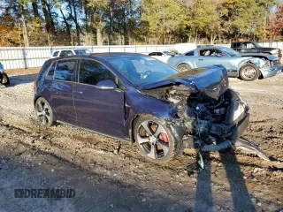 2015 Volkswagen GTI SE with VIN 3VW4T7AU4FM040412, listed as a Copart auction lot 81887394 with 120,922 mi miles and Salvage Title. Bid and sale history available at DreamBid. Image 4.
