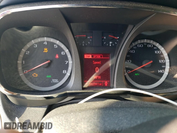 2013 GMC Terrain SLT with VIN 2GKALUEK3D6137187, listed as a Copart auction lot 63217345 with 62,141 mi miles and Salvage title. Bid and sale history available at DreamBid. Image 9.