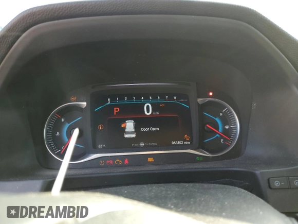2021 Honda Pilot Touring 8-Passenger with VIN 5FNYF5H92MB001840, listed as a Copart auction lot 43236895 with 63,402 mi miles and Salvage Title. Bid and sale history available at DreamBid. Image 9.
