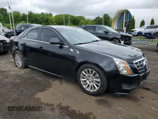 2012 Cadillac CTS Luxury with VIN 1G6DG5E54C0158220, listed as a Copart auction lot 58929735 with 107,667 mi miles and Salvage title. Bid and sale history available at DreamBid. Image 4.