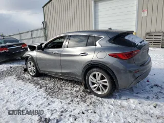 2017 Infiniti QX30 Sport with VIN SJKCH5CP8HA035190, listed as a Copart auction lot 41822215 with 112,921 mi miles and Salvage title. Bid and sale history available at DreamBid. Image 2.