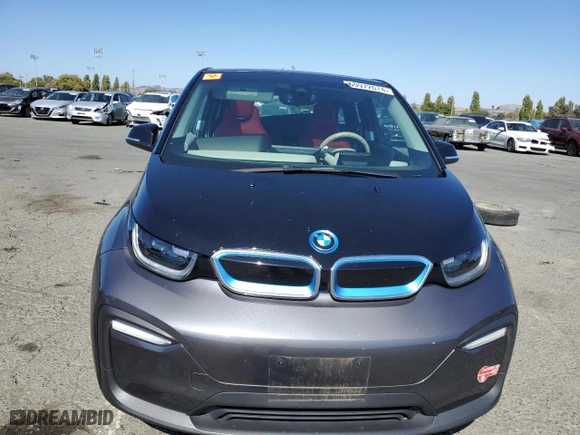 2018 BMW i3 with VIN WBY7Z4C54JVD95955, listed as a Copart auction lot 69972074 with 0 mi miles and Salvage Title. Bid and sale history available at carsss.com. Image 5.