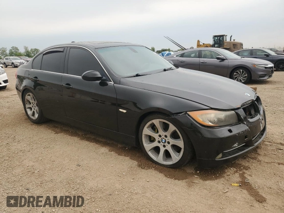 2007 BMW 3 Series 335i z VIN WBAVB73557PA85368, wystawiony jako Copart lot #58534205 z przebiegiem Nie podano mil oraz Szkoda całkowita • Salvage title. Historia ofert i sprzedaży dostępna na DreamBid. Obrazek 4.