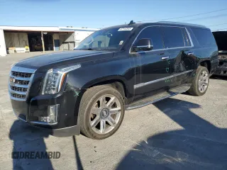 2018 Cadillac Escalade ESV Luxury z VIN 1GYS3HKJ1JR162022, wystawiony jako Copart lot #47144545 z przebiegiem 181 937 mil mil oraz Czysty tytuł • Clean title. Historia ofert i sprzedaży dostępna na DreamBid. Obrazek 1.