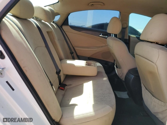 2012 Hyundai Sonata GLS PZEV with VIN 5NPEB4AC1CH466415, listed as a Copart auction lot 53166475 with 149,930 mi miles and Clean Title. Bid and sale history available at carsss.com. Image 10.