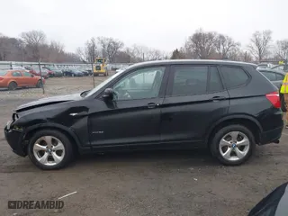 2011 BMW X3 28i with VIN 5UXWX5C50BL702409, listed as a IAAI auction lot 41170367 with 154,071 mi miles. Bid and sale history available at carsss.com. Image 14.