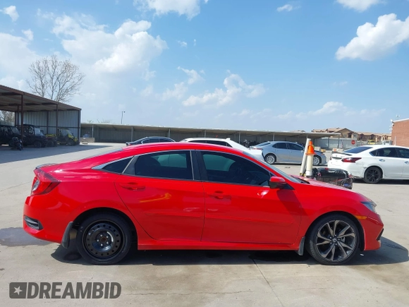2021 Honda Civic Sport with VIN 2HGFC2F85MH509062, listed as a IAAI auction lot 41884858 with 35,337 mi miles and . Bid and sale history available at DreamBid. Image 14.