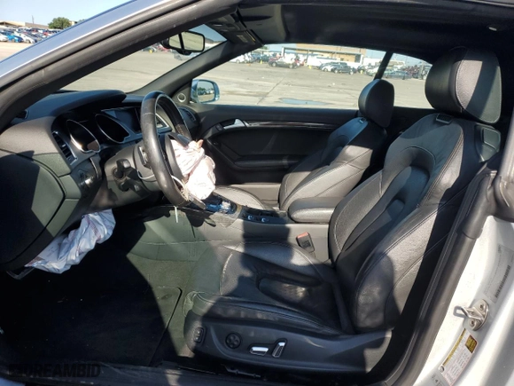 2013 Audi S5 Premium Plus with VIN WAUCGAFH3DN016534, listed as a Copart auction lot 63891544 with 88,613 mi miles and Salvage Title. Bid and sale history available at carsss.com. Image 7.