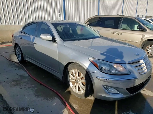 2013 Hyundai Genesis 3.8L with VIN KMHGC4DD3DU236081, listed as a Copart auction lot 47259895 with 131,894 mi miles and Salvage Title. Bid and sale history available at carsss.com. Image 13.