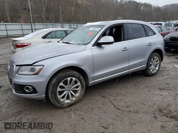 2015 Audi Q5 Premium Plus z VIN WA1LFAFP2FA018566, wystawiony jako Copart lot #47940235 z przebiegiem Nie podano mil oraz Szkoda całkowita • Salvage title. Historia ofert i sprzedaży dostępna na DreamBid. Obrazek 1.