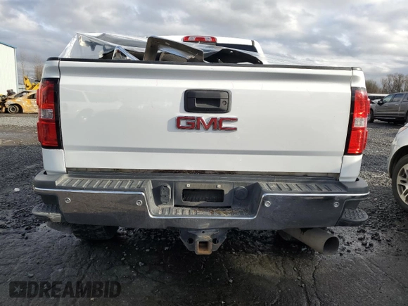 2017 GMC Sierra 2500HD SLT with VIN 1GT12TEY6HF226566, listed as a Copart auction lot 85250664 with 167,471 mi miles and Salvage Title. Bid and sale history available at carsss.com. Image 6.