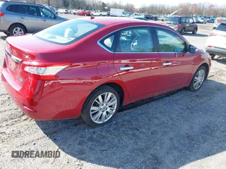 2013 Nissan Sentra SV with VIN 3N1AB7AP9DL709153, listed as a IAAI auction lot 41895458 with 114,642 mi miles. Bid and sale history available at carsss.com. Image 4.