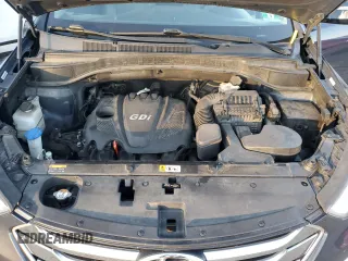 2015 Hyundai Santa Fe z VIN 5XYZU3LB3FG235795, wystawiony jako Copart lot #82047494 z przebiegiem 80 623 mil mil oraz Szkoda całkowita • Salvage title. Historia ofert i sprzedaży dostępna na DreamBid. Obrazek 12.