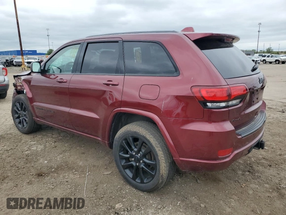 2017 Jeep Grand Cherokee Laredo with VIN 1C4RJFAG4HC885963, listed as a Copart auction lot 58713705 with 95,071 mi miles and Clean title. Bid and sale history available at DreamBid. Image 2.