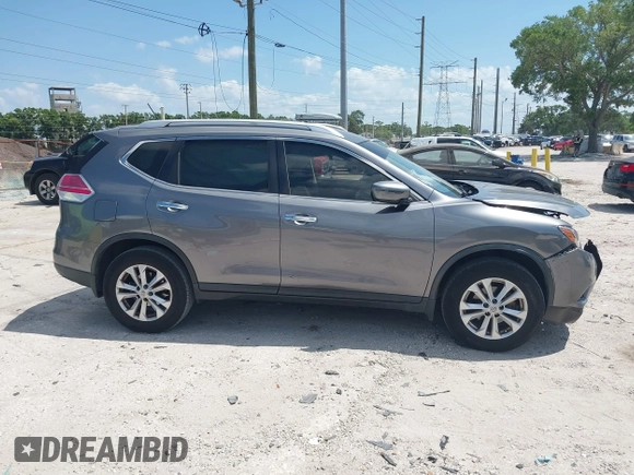 2016 Nissan Rogue SV z VIN KNMAT2MV8GP697352, wystawiony jako IAAI lot #41948298 z przebiegiem 79 119 mil mil oraz . Historia ofert i sprzedaży dostępna na DreamBid. Obrazek 13.