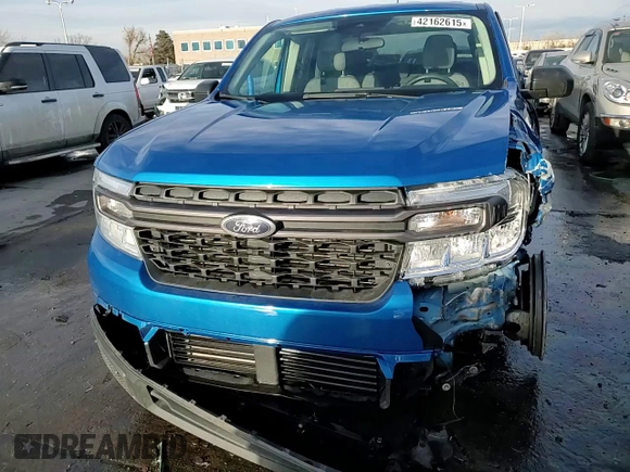 2022 Ford Maverick XL with VIN 3FTTW8E9XNRA77225, listed as a Copart auction lot 42162615 with 43,683 mi miles and Salvage Title. Bid and sale history available at DreamBid. Image 13.