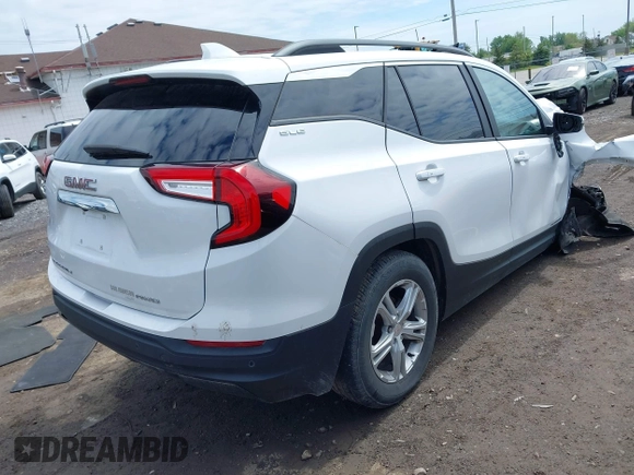 2022 GMC Terrain SLE with VIN 3GKALTEV7NL114058, listed as a IAAI auction lot 42319216 with 15,695 mi miles and . Bid and sale history available at DreamBid. Image 4.