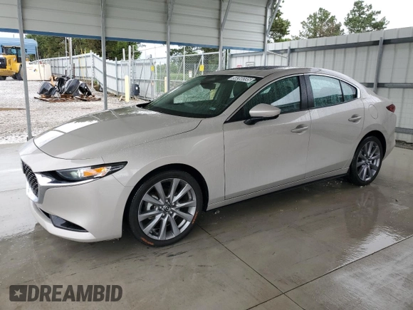 2024 Mazda 3 S Preferred with VIN 3MZBPACM9RM414491, listed as a Copart auction lot 58366595 with 31,689 mi miles and Clean title. Bid and sale history available at DreamBid. Image 1.