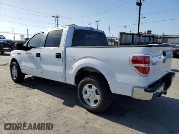 2014 Ford F-150 XL with VIN 1FTFW1CT1EKE22892, listed as a Copart auction lot 61635265 with 14,203 mi miles and Salvage title. Bid and sale history available at DreamBid. Image 2.