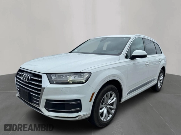 2018 Audi Q7 Premium Plus with VIN WA1LHAF73JD015855, listed as a Copart auction lot 55078225 with 165,094 mi miles and Clean Title. Bid and sale history available at carsss.com. Image 2.