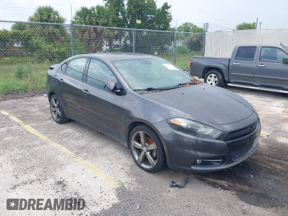 2014 Dodge Dart GT with VIN 1C3CDFEB9ED826915, listed as a IAAI auction lot 42673333 with 181,773 mi miles and . Bid and sale history available at DreamBid. Image 1.