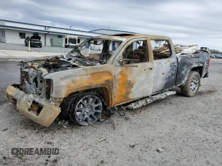 2014 GMC Sierra 1500 Denali z VIN 3GTU2WEC0EG317541, wystawiony jako Copart lot #48749105 z przebiegiem Nie podano mil oraz Szkoda całkowita • Salvage title. Historia ofert i sprzedaży dostępna na DreamBid. Obrazek 1.