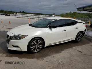 2017 Nissan Maxima SV with VIN 1N4AA6AP0HC389898, listed as a Copart auction lot 53462465 with 151,096 mi miles and Salvage Title. Bid and sale history available at carsss.com. Image 1.