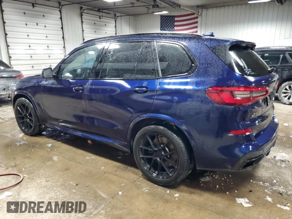 2020 BMW X5 M50i with VIN 5UXJU4C05LL227875, listed as a Copart auction lot 43477225 with 103,526 mi miles and Clean Title. Bid and sale history available at DreamBid. Image 2.