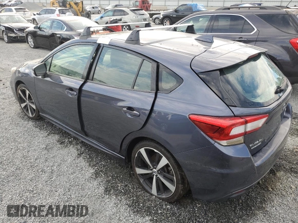 2017 Subaru Impreza Special Sports with VIN 4S3GTAL60H1737197, listed as a Copart auction lot 74108664 with Not provided miles and Salvage title. Bid and sale history available at DreamBid. Image 2.